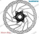 ВЕЛО ДИСК СПИРАЧЕН 180мм С ФЛАНЕЦ SHIMANO SM RT30-S-3